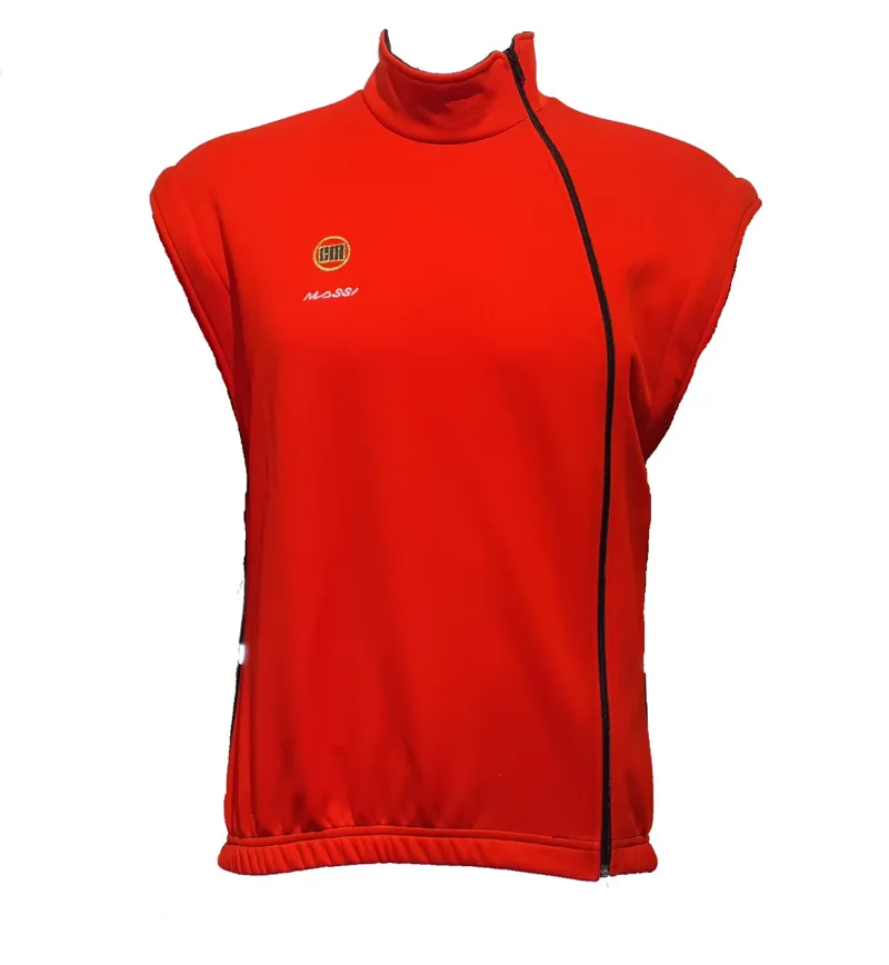 Cassa Masferrer Massi Parav Windtex Jacket with Zip Off Arms in Red size XL-1